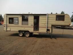 1989 KIT CALAY 26' 5TH WHEEL TRAVEL TRAILER