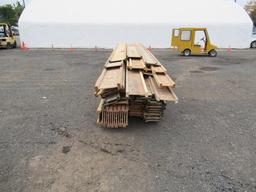 PALLET OF ASSORTED SIZE & LENGTH WOOD FLOOR JOISTS