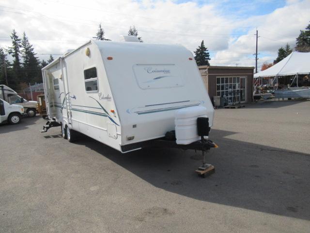 2001 KEYSTONE COLUMBIA 26' TRAVEL TRAILER W/ SLIDE OUT