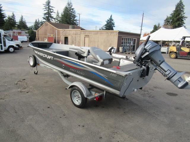 2015 SMOKER CRAFT PRO MAG 14' ALUMINUM BOAT