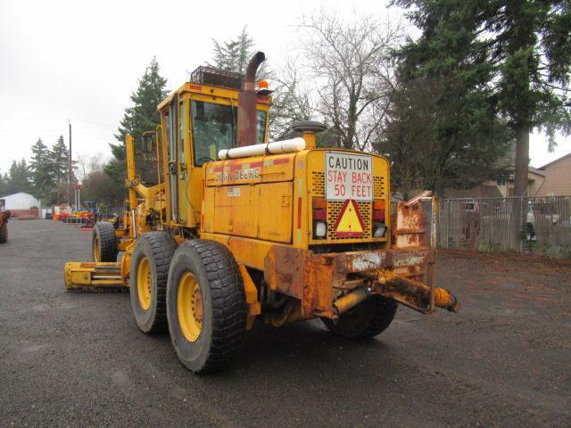 JOHN DEERE 770B-H ARTICULATING MOTOR GRADER