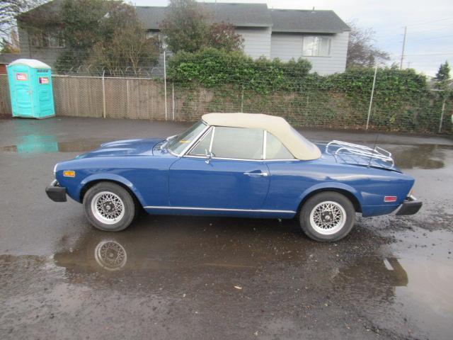 1977 FIAT 124 SPYDER