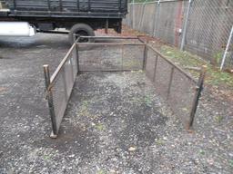 TRUCK BED STEEL LANDSCAPING RACK