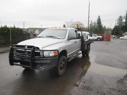 2005 DODGE RAM 3500 4X4 CREW CAB PICKUP *TITLE DELAY