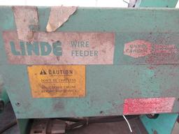 UNION CARBIDE LINDE MIG-35 WIRE FEED WELDER, 120V