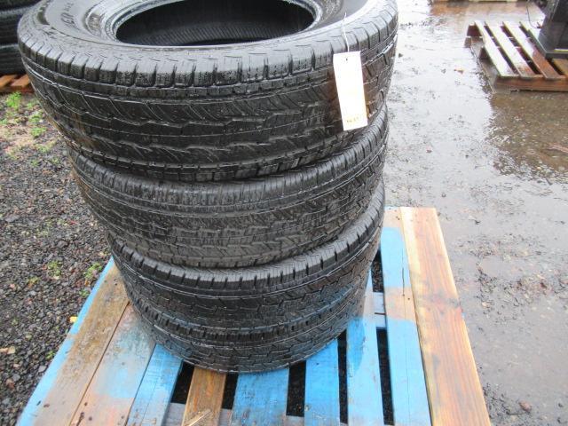 (4) FEDERAL GRUBBER 255/70R17 TIRES