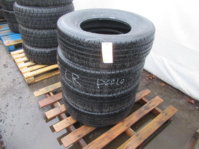 (4) BRIDGESTONE 245/75R16 TIRES