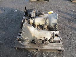 (2)GM AUTOMATIC TRANSMISSIONS (1) IS 2WD AND THE OTHER IS A 4WD, (1) NP 208C 4WD TRANSFER CASE