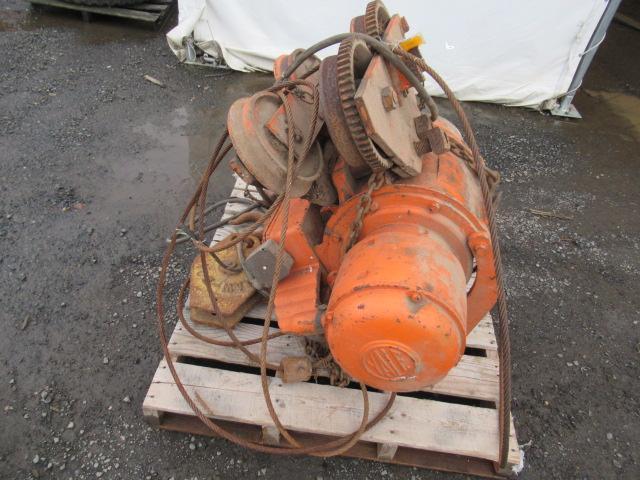 YALE 8' TON TROLLY CABLE