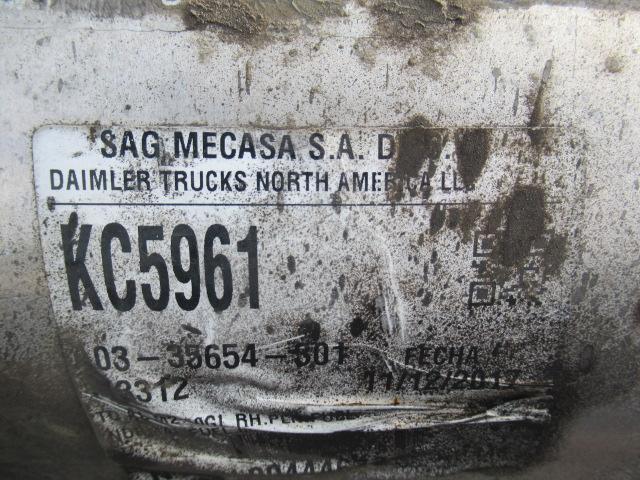 DAIMLER TRUCKS METAL 60 GAL CHASSIS MOUNT DIESEL FUEL TANK