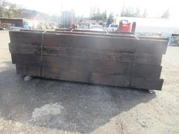 (16) ASSORTED SIZE & LENGTH RAILROAD TIES