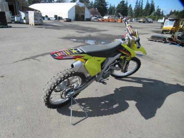 2016 SUZUKI RMZ450 DIRT BIKE