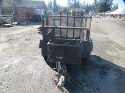 6' X 4' SINGLE AXLE UTILITY TRAILER