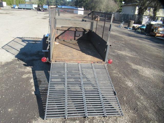 6' X 4' SINGLE AXLE UTILITY TRAILER