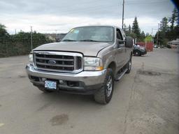 2004 FORD F250 EXTENDED CAB PICKUP