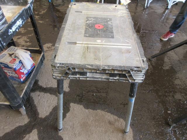 HUSKY PLASTIC WORK TABLE