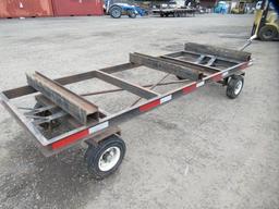 12' X 4' 4 WHEEL STEERING 5 LUG WHEELS *NO DECK