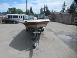 1979 SILVERLINE HILO 16' FIBERGALSS BOAT