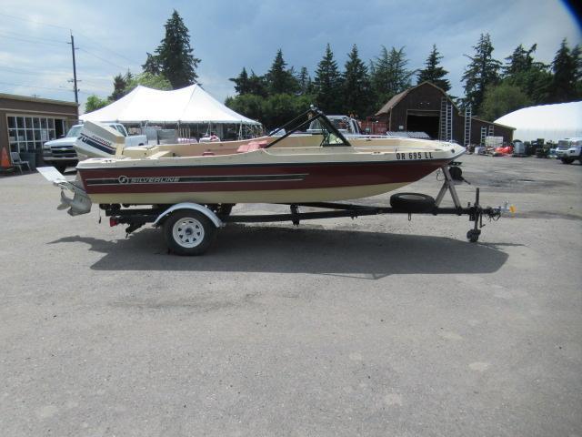 1979 SILVERLINE HILO 16' FIBERGALSS BOAT