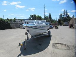 1984 SMOKER CRAFT ALUMINUM BOAT