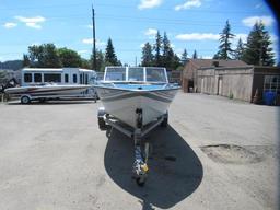 1984 SMOKER CRAFT ALUMINUM BOAT