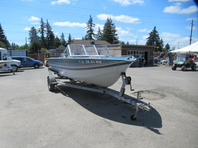 1984 SMOKER CRAFT ALUMINUM BOAT