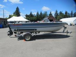 1984 SMOKER CRAFT ALUMINUM BOAT