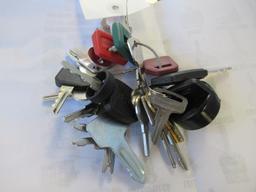 HEAVY EQUIPMENT KEY SET W/ (24) KEYS