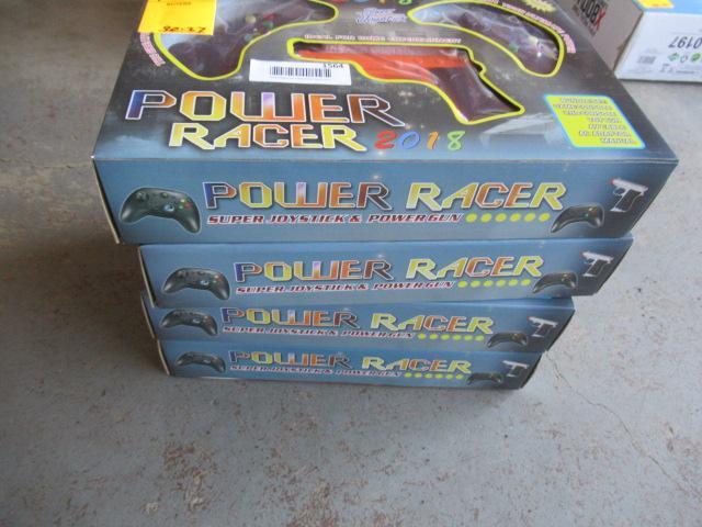 (4) POWER RACER GAMES