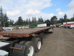 1989 COMET 45' FLATBED TRAILER