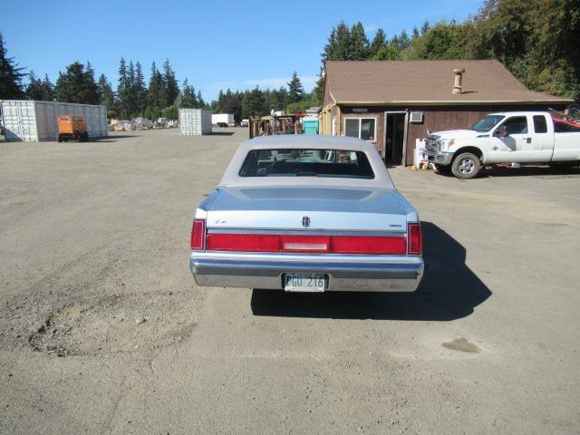 1987 LINCOLN TOWN CAR