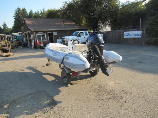 1992 NOVURANIA MX380 INFLATABLE SIDE BOAT