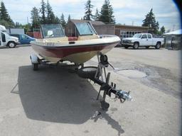 1979 SILVERLINE HILO 16' FIBERGLASS BOAT