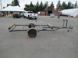 SINGLE AXLE BOAT TRAILER (NON-TITLED UNIT)