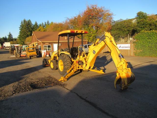 JOHN DEERE 110 4X4 LOADER BACKHOE TRACTOR