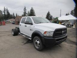 2012 DODGE RAM 5500 CREW CAB & CHASSIS