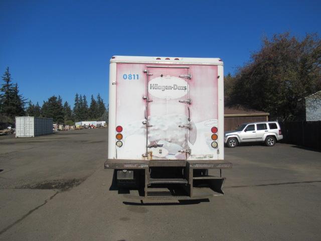 2008 ISUZU NRR C/O DIESEL REFRIGERATION TRUCK