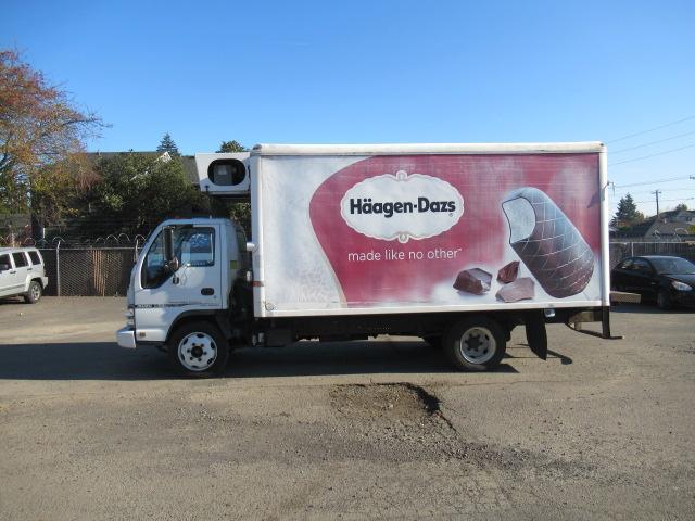 2007 ISUZU NRR DIESEL REFRIGERATION TRUCK