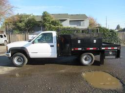 1998 GMC SIERRA 3500 FLATBED