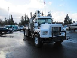 1998 MACK RB688S TANDEM AXLE CRANE TRUCK