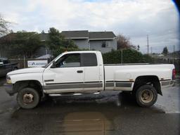 1998 DODGE RAM 3500 4X4 EXTENDED CAB PICKUP