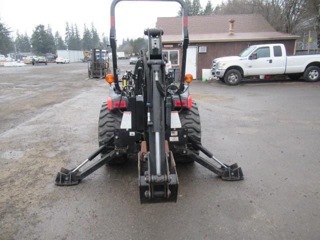 YANMAR SA424 4X4 TRACTOR W/ FRONTLOADER & BACKHOE