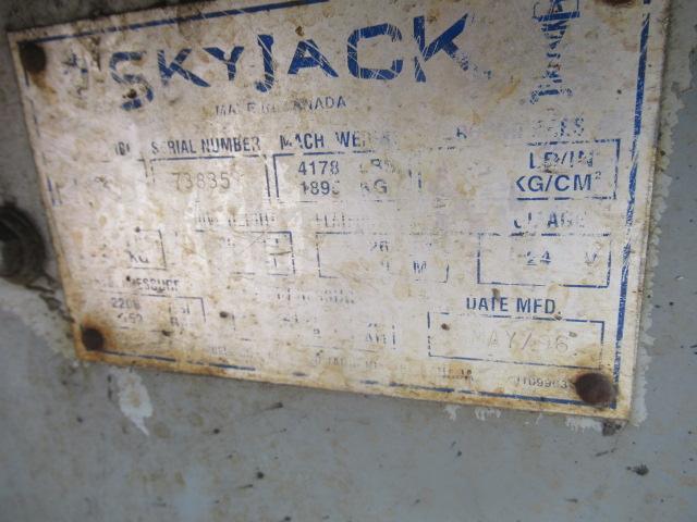 SKYJACK SJ 4626 24V ELECTRIC SCISSOR LIFT