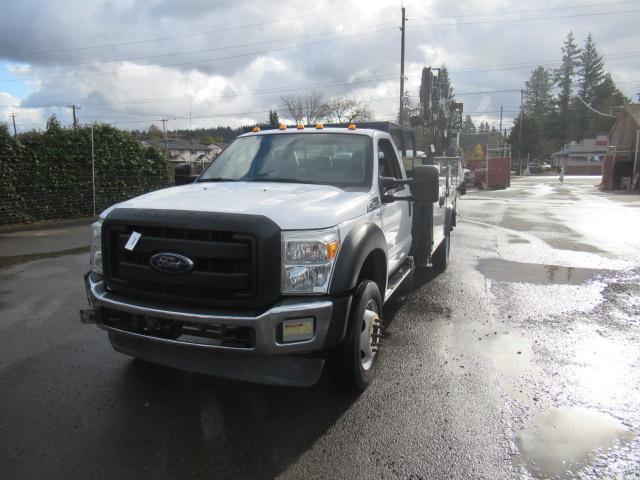 2014 FORD F-550 4X4 IMT 6000LB CRANE TRUCK