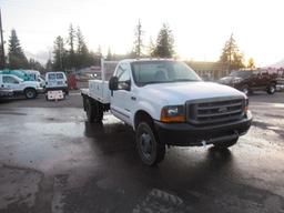 2000 FORD F-450 FLATBED PICKUP