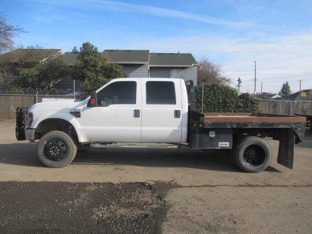 2008 FORD F-250 CREW CAB FLATBED PICKUP