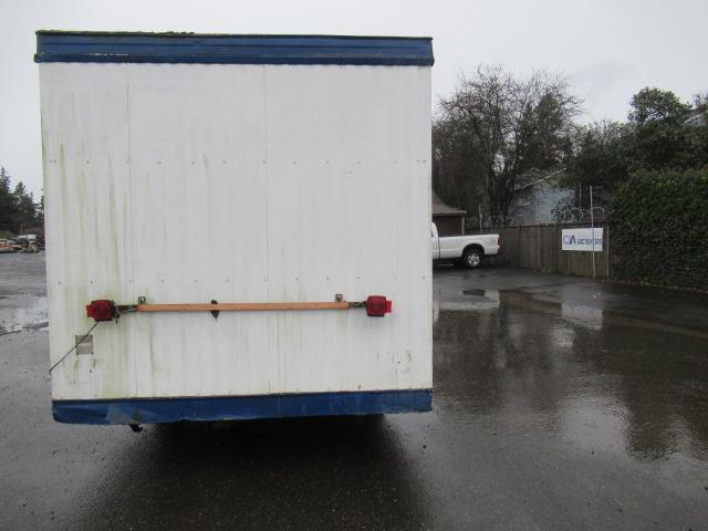 16' SINGLE AXLE OFFICE TRAILER, PLUMBED W/ ELECTRICAL