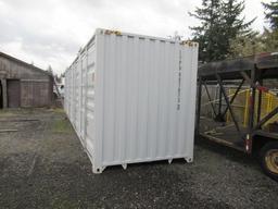 2023 40' HIGH CUBE SHIPPING CONTAINER W/ (4) SIDE DOORS