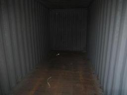 20' HIGH CUBE SHIPPING CONTAINER W/ FORK POCKETS