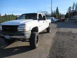 2006 CHEVROLET SILVERADO 2500 HD CREW CAB